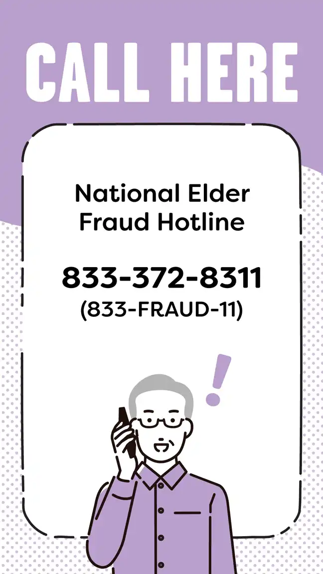 Elder Fraud  Call Here