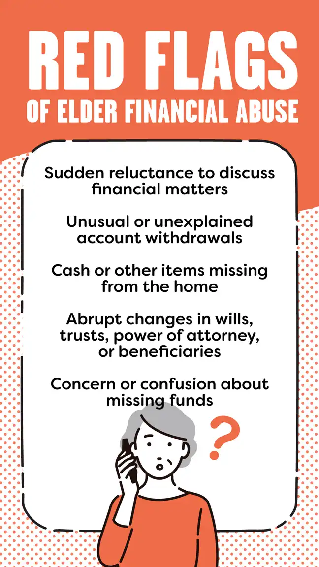 Elder Fraud  Red Flags