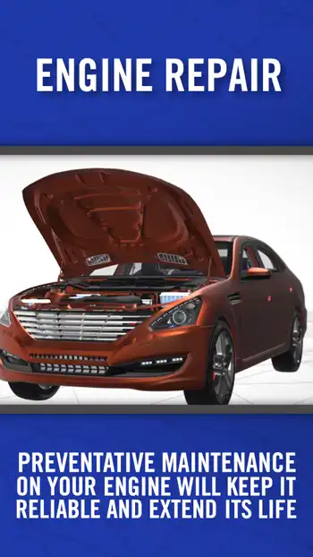 3 D BLUE  Engine Repair