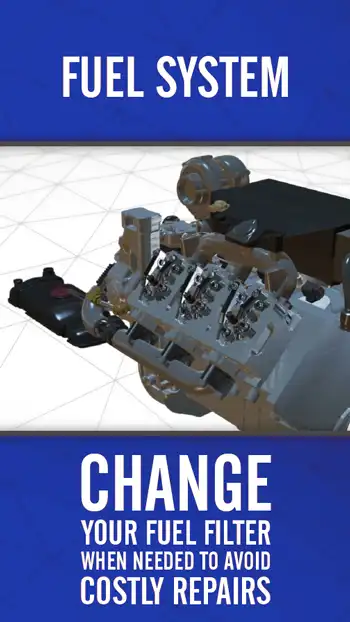 3 D BLUE  Fuel System 01