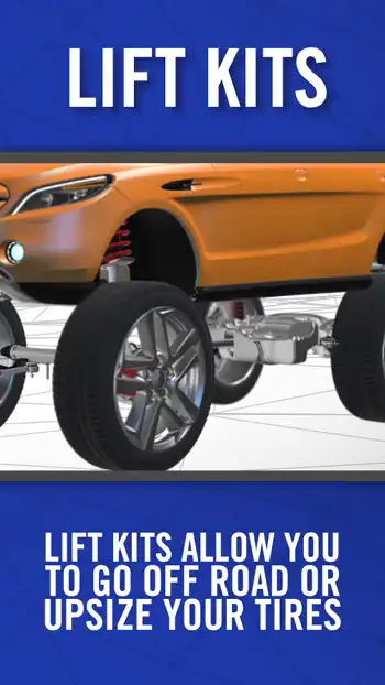 3 D BLUE  Lift Kits