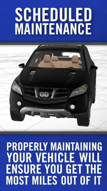 3 D BLUE  Schedualed Maintance