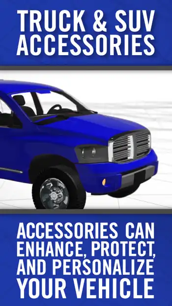3 D BLUE  Truck And SUV Accessories