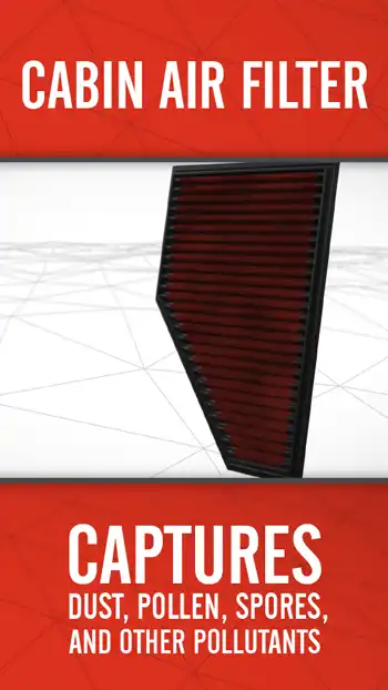 3 D  Cabin Air Filter 01