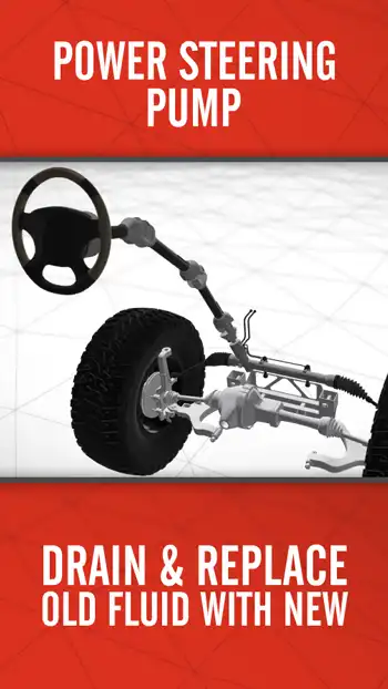 3 D  Power Steering Pump