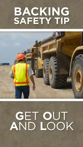Backing Safety Tip