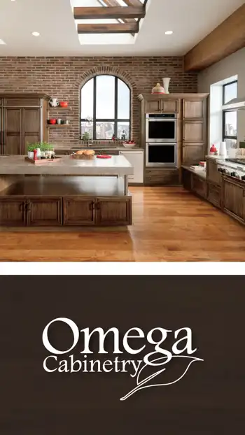Omega Cabinets  Kitchen Brown