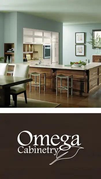 Omega Cabinets  Kitchen Green