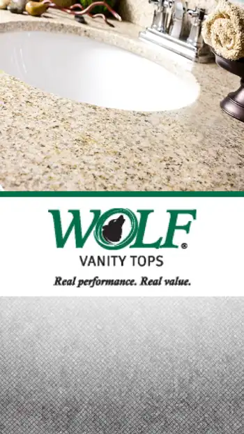 Wolf  Vanity Top