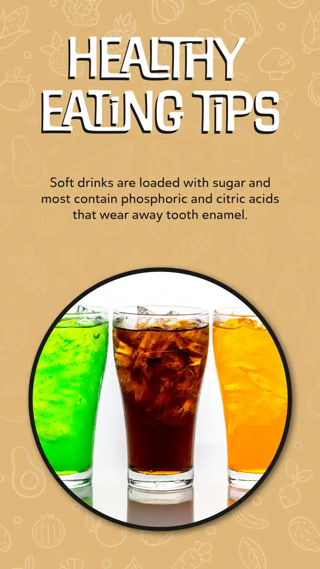 Healthy Eating Tips  Carbonated Soft Drinks