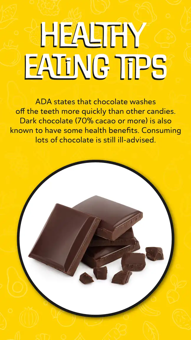 Healthy Eating Tips  Chocolate