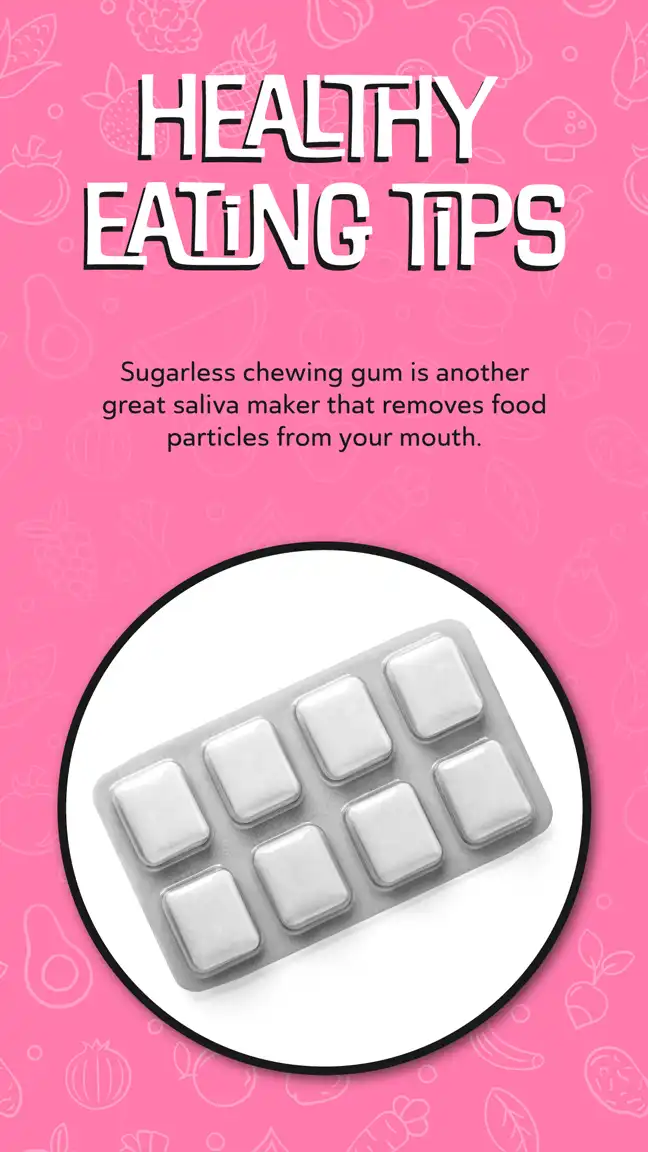 Healthy Eating Tips  Sugarless Gum