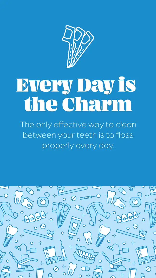 Teeth Care  Flossing