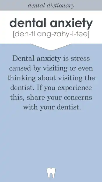 Terms  Dental Anxiety