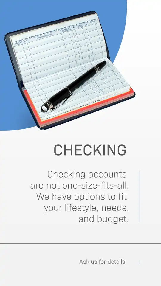 Financial Services  Checking