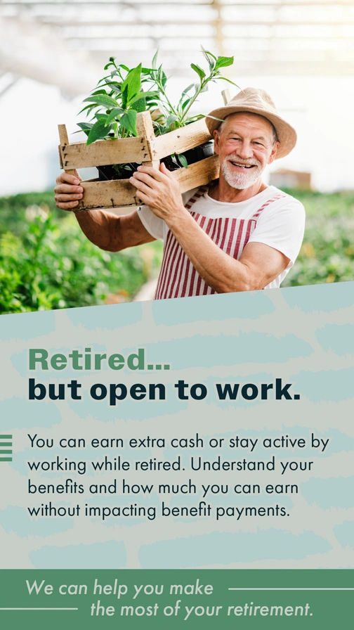 Retirementand Financing  Retired Work