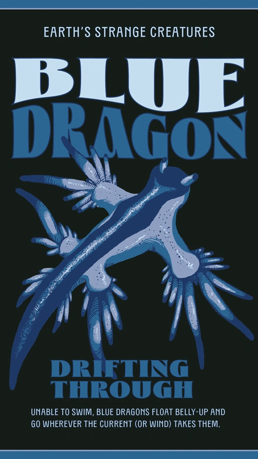 Earths Strange Creatures  Blue Dragon