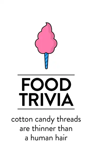 Food Trivia  Cotton Candy Hair