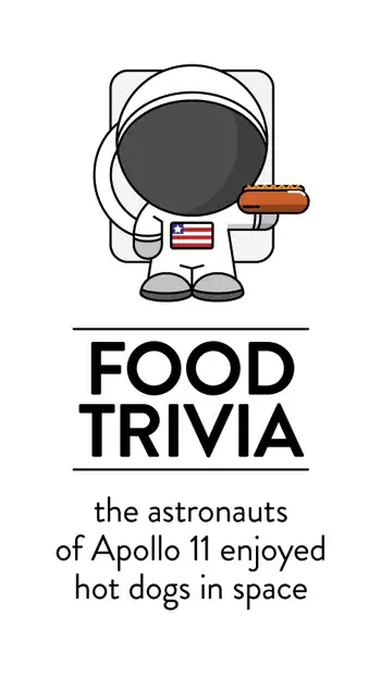 Food Trivia  Hot Dogs Apollo 11