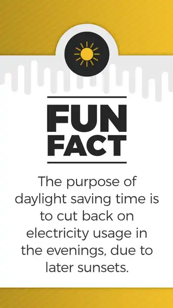 Fun Facts  Daylight Savings