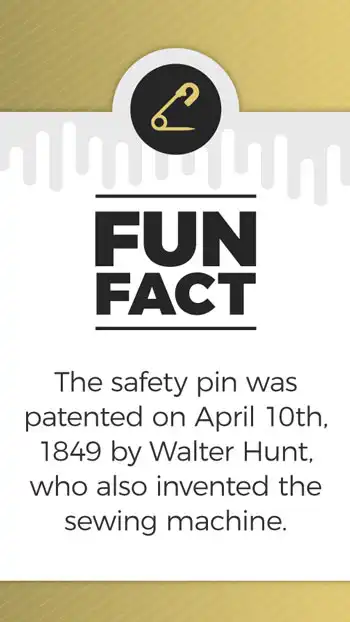 Fun Facts  Safety Pin