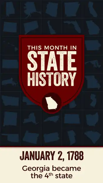 History Trivia  Georgia Became State