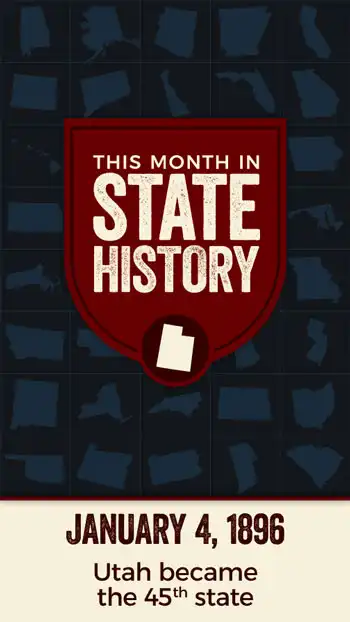 History Trivia  Utah Became State