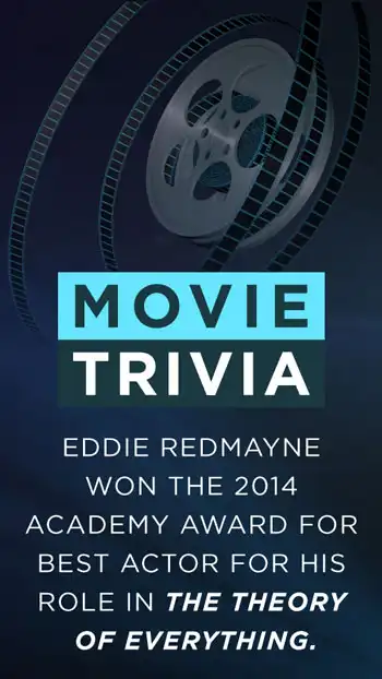 Movie Trivia  Eddie Redmayne