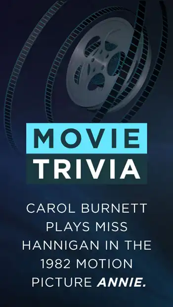 Movie Trivia  Miss Hannigan