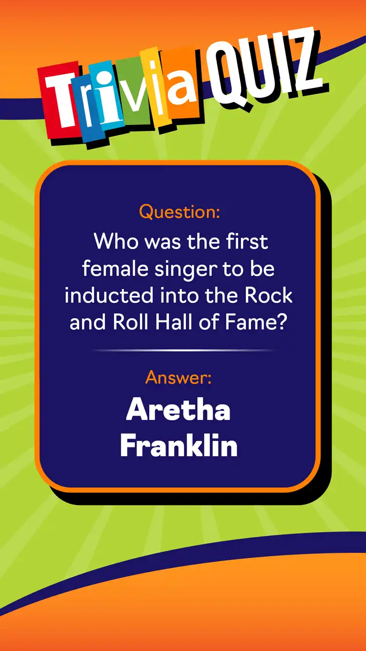 Trivia Quiz  Aretha Franklin