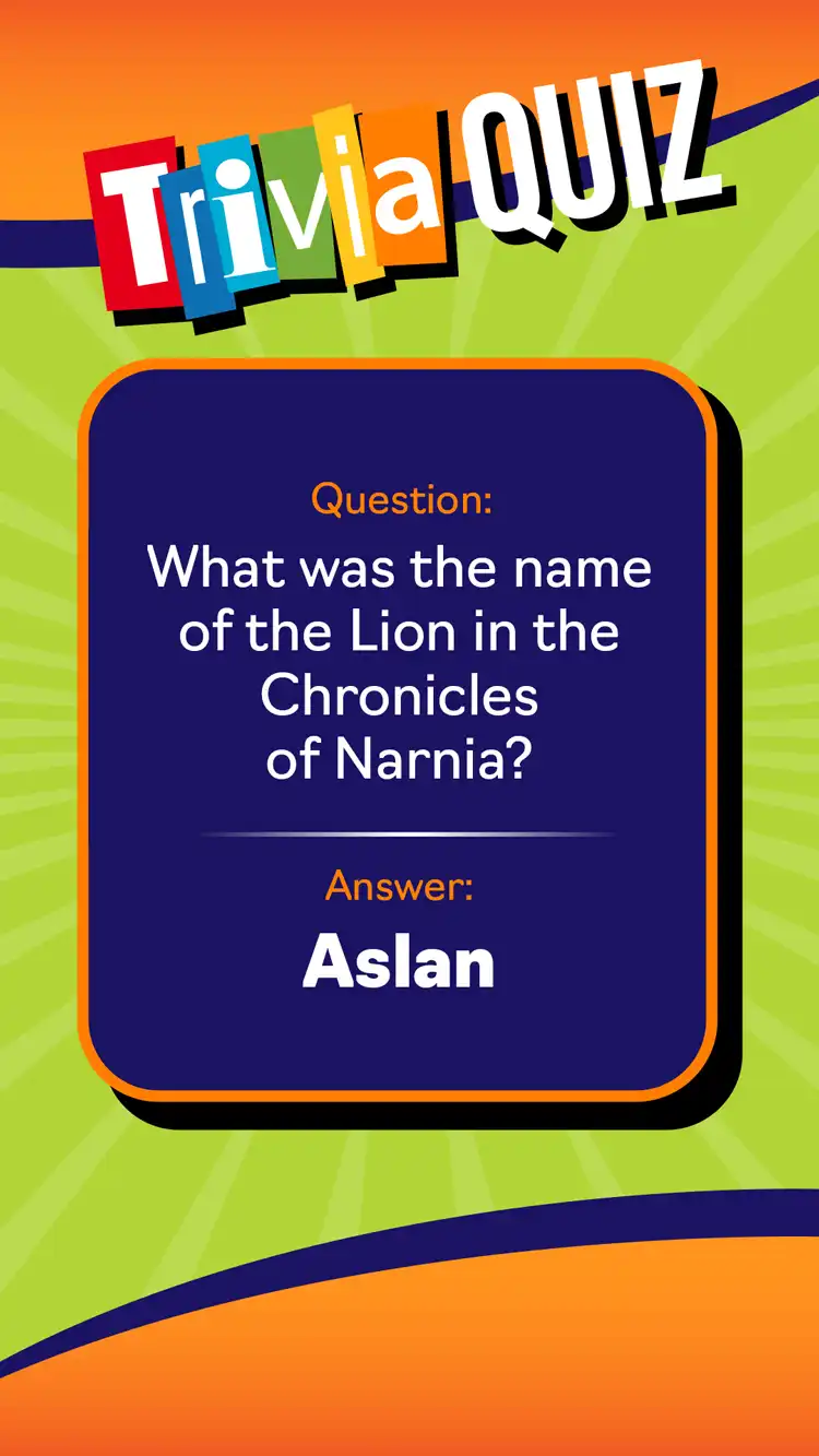 Trivia Quiz  Aslan