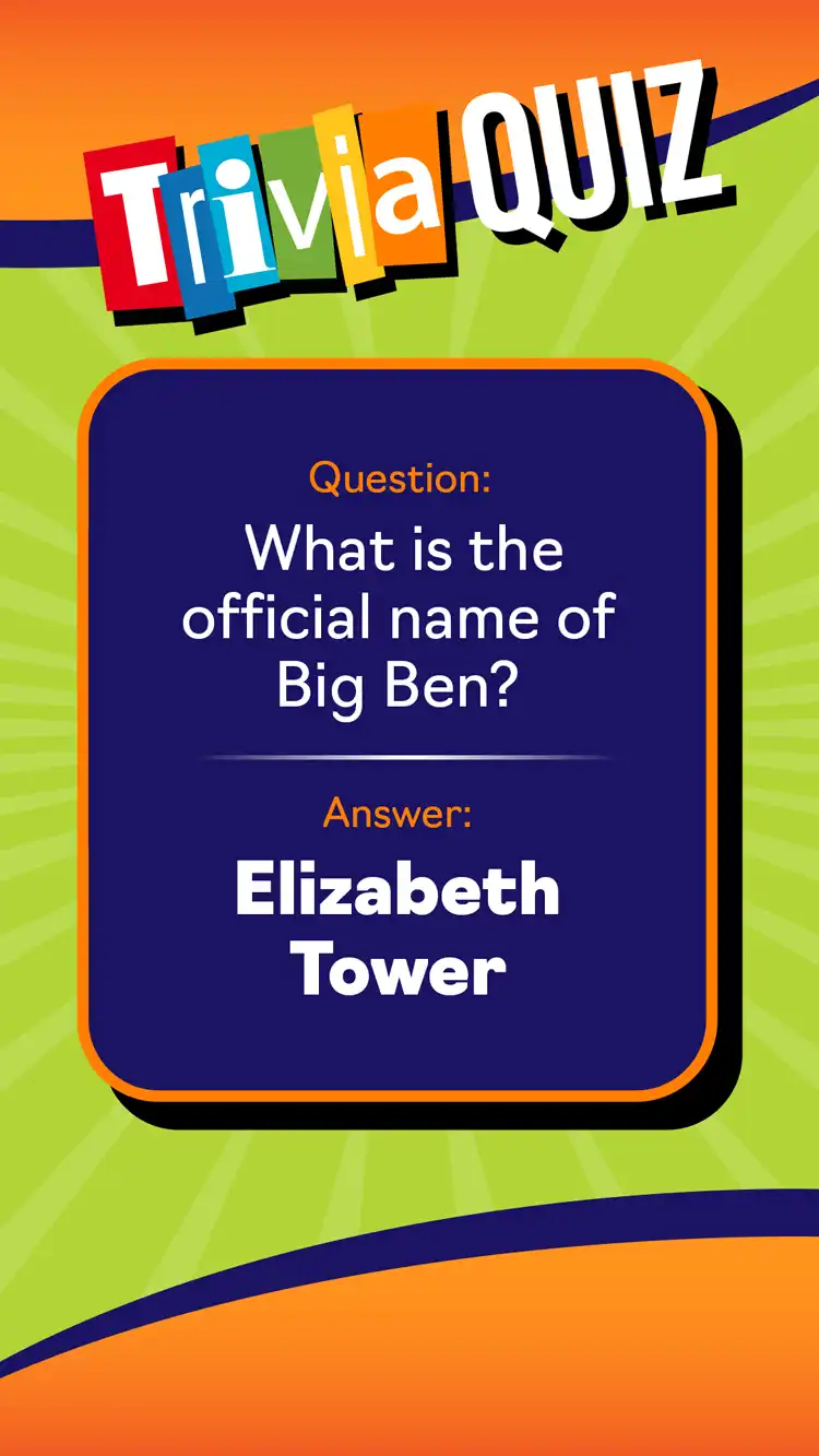 Trivia Quiz  Big Ben