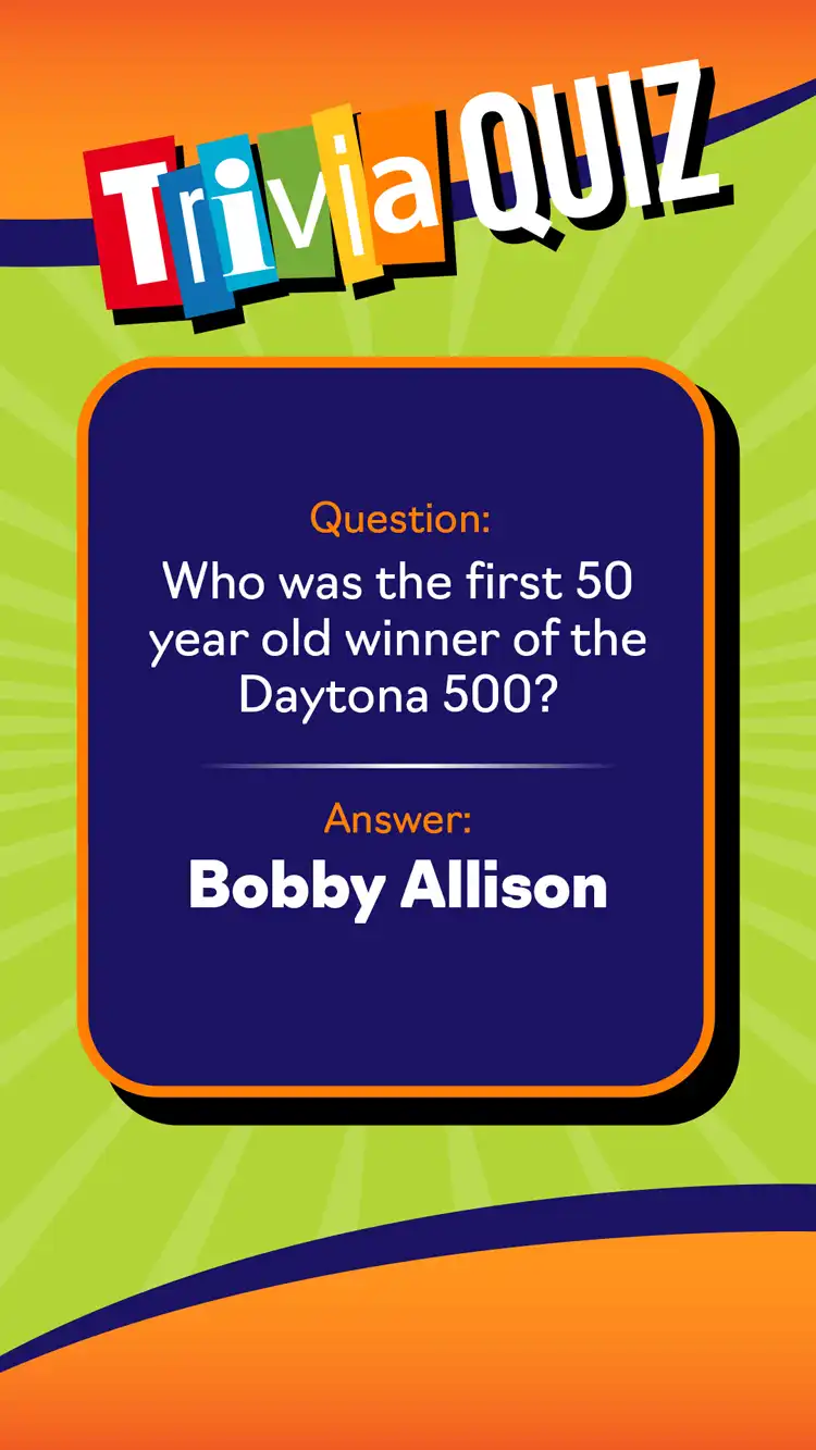 Trivia Quiz  Bobby Allison