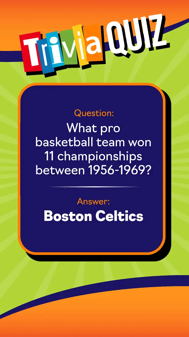 Trivia Quiz  Celtics