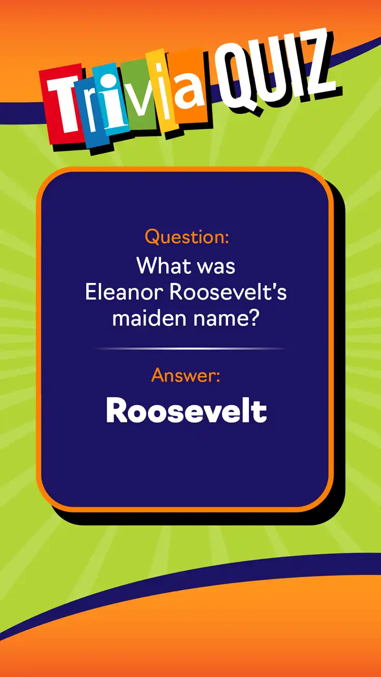 Trivia Quiz E Roosevelt