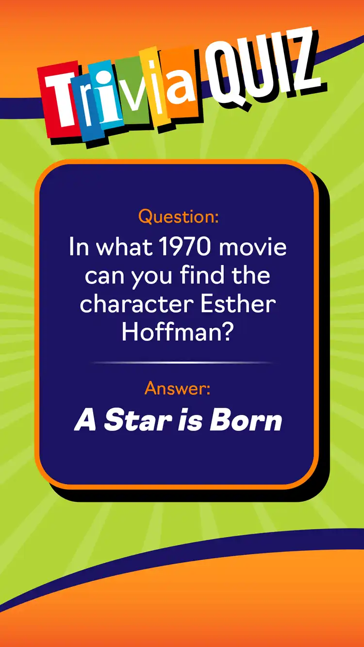 Trivia Quiz  Esther Hoffman