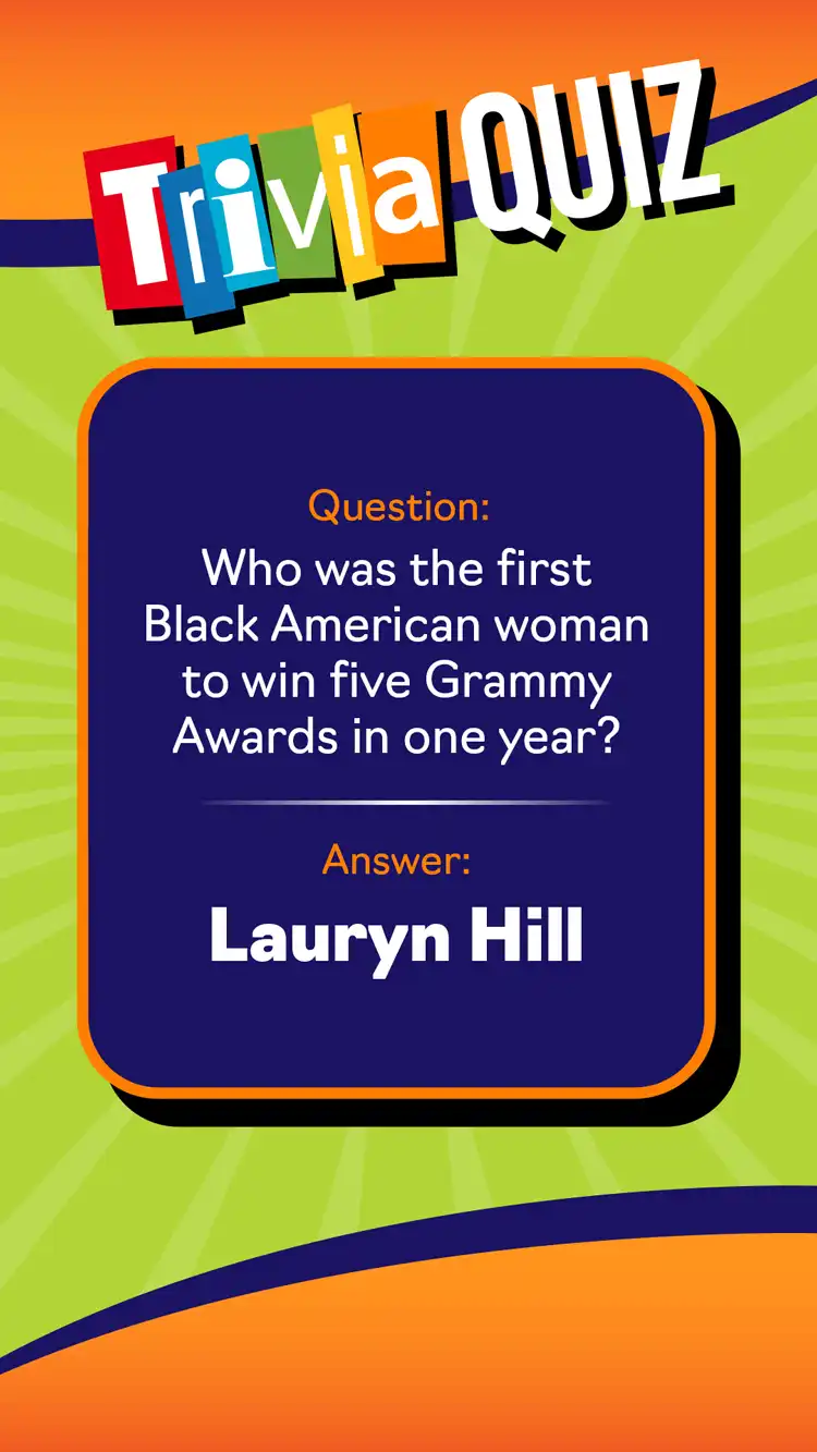 Trivia Quiz  Lauryn Hill