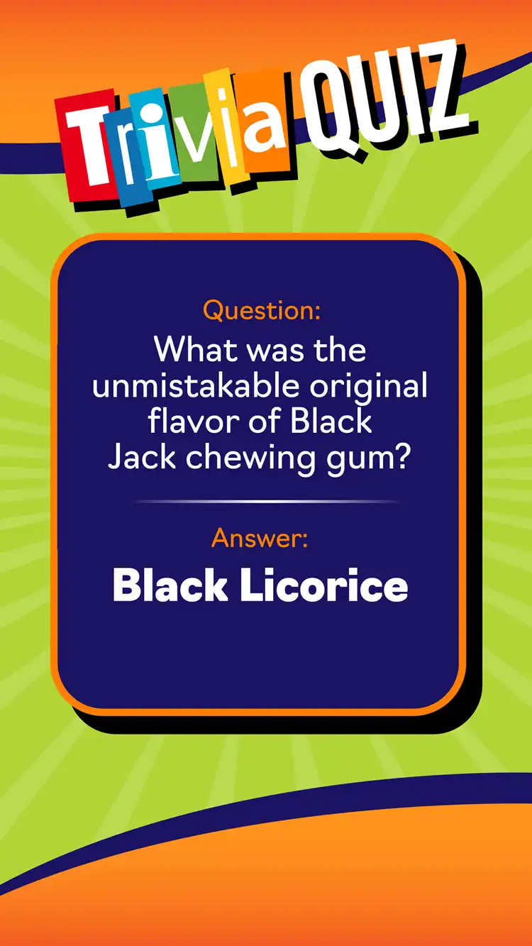 Trivia Quiz  Licorice