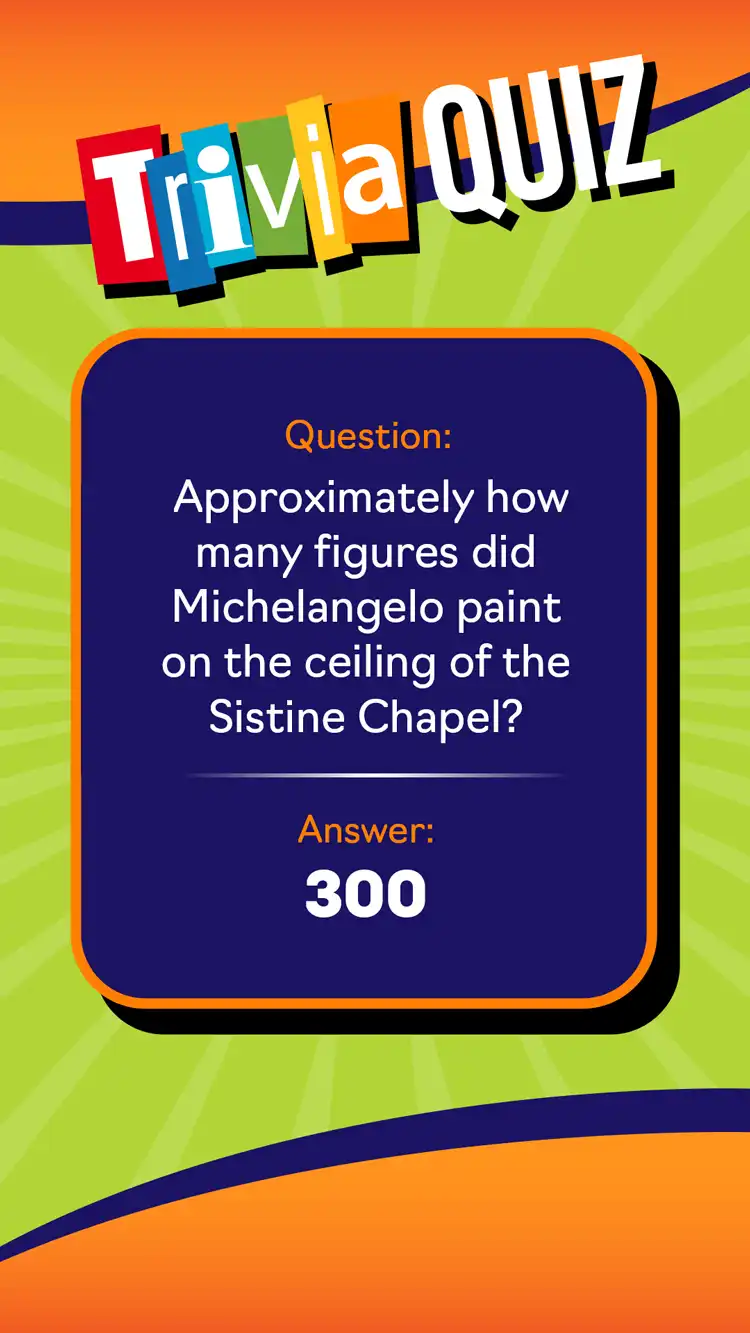 Trivia Quiz  Michelangelo