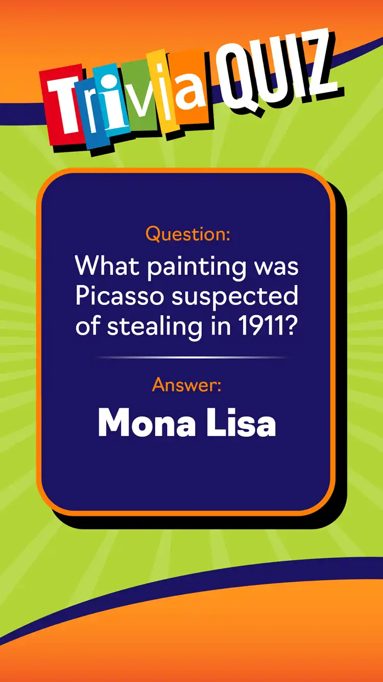 Trivia Quiz  Mona Lisa