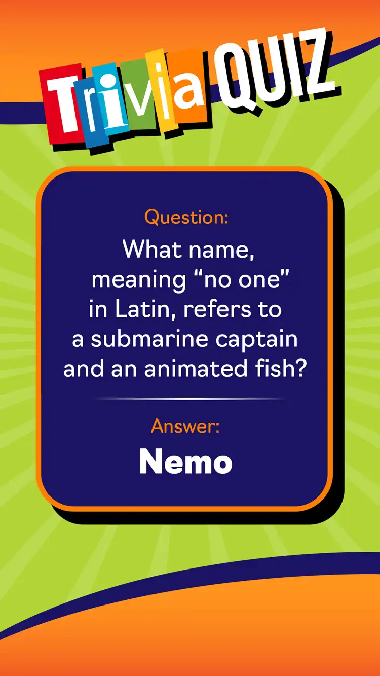 Trivia Quiz  Nemo