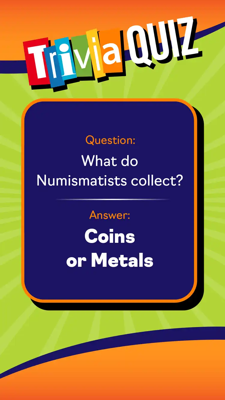 Trivia Quiz  Numismatists