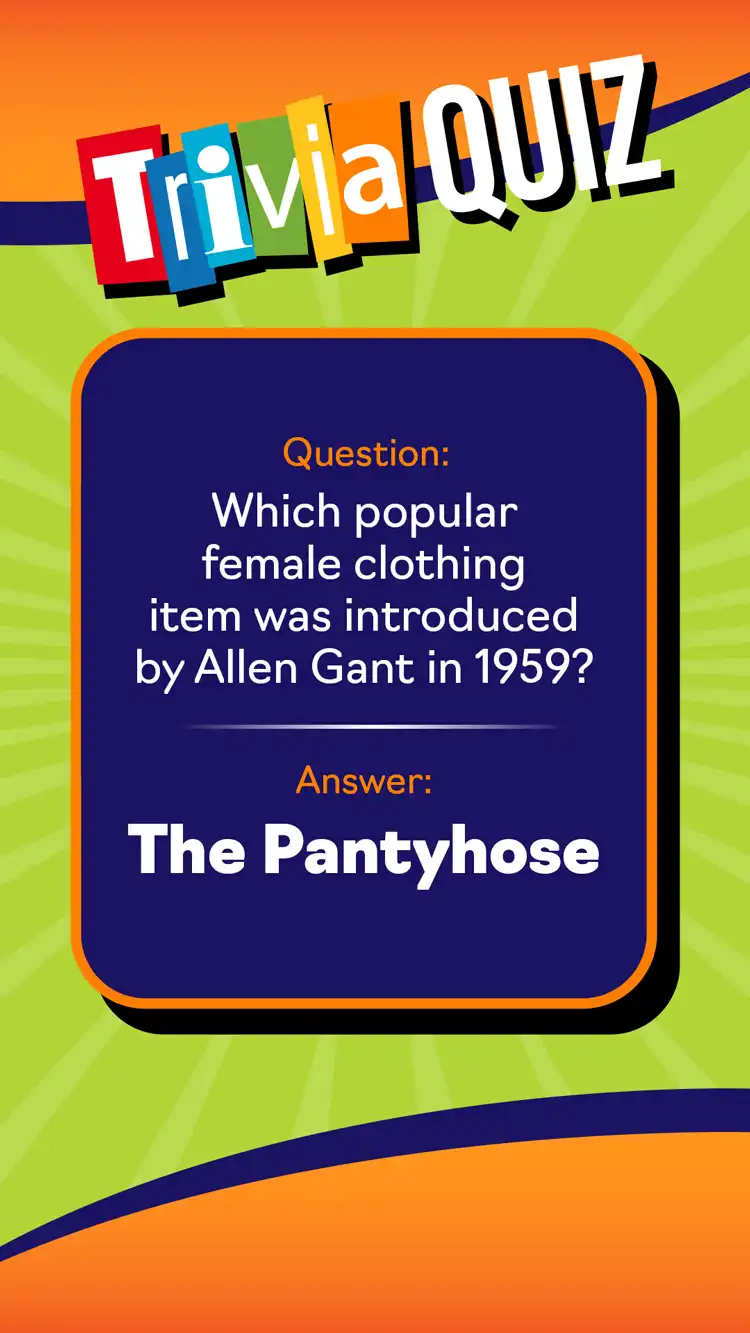 Trivia Quiz  Pantyhose