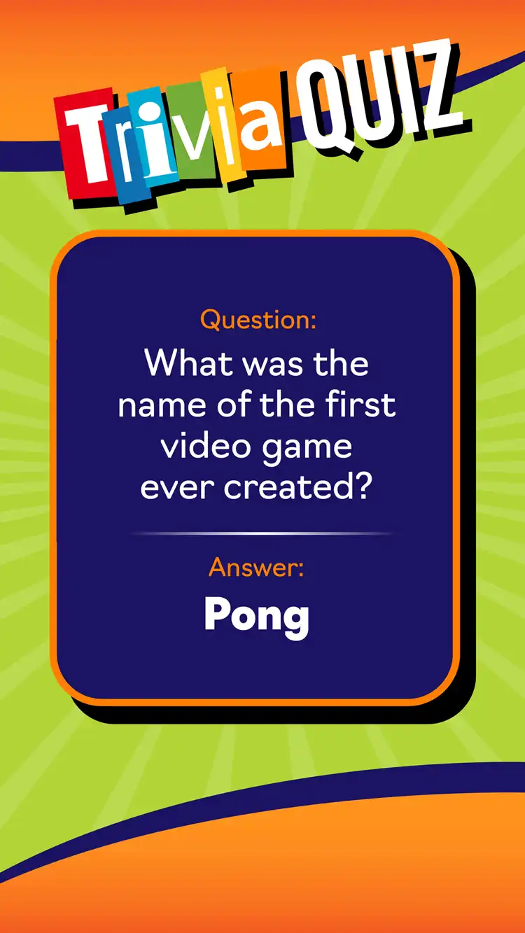 Trivia Quiz  Pong