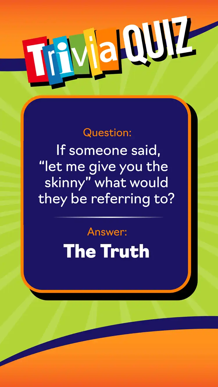 Trivia Quiz  The Truth