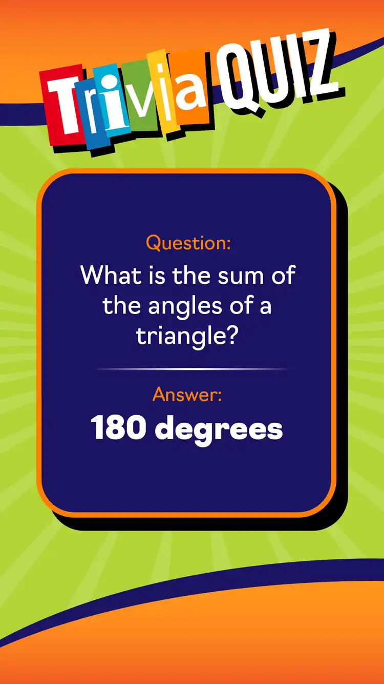 Trivia Quiz  Triangle