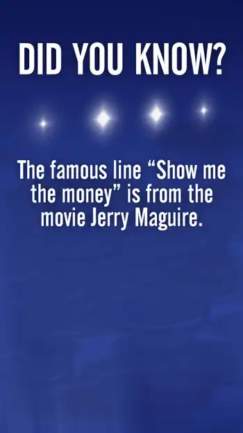 Trivia  Jerry Maguire