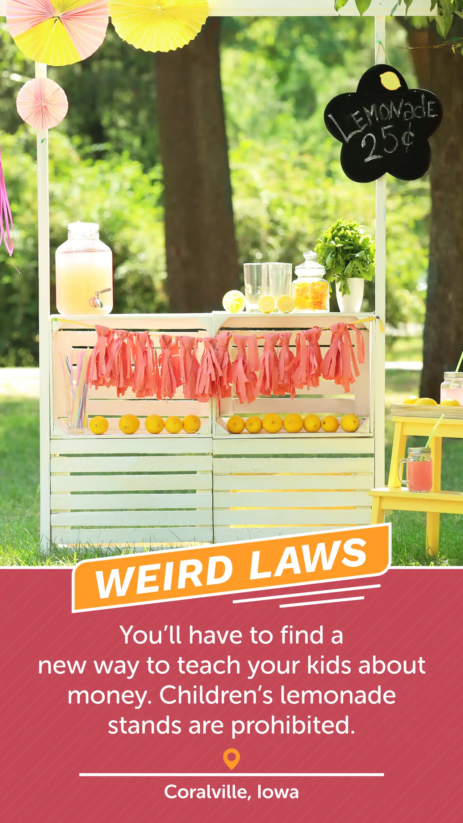 Weird Laws IA Lemonade