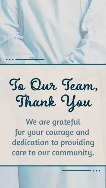 Thank You  Courage  Medical