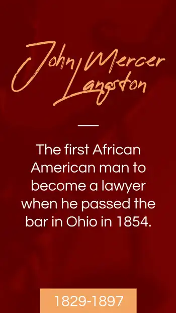 Black History  John Langston